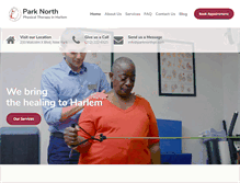Tablet Screenshot of parknorthpt.com